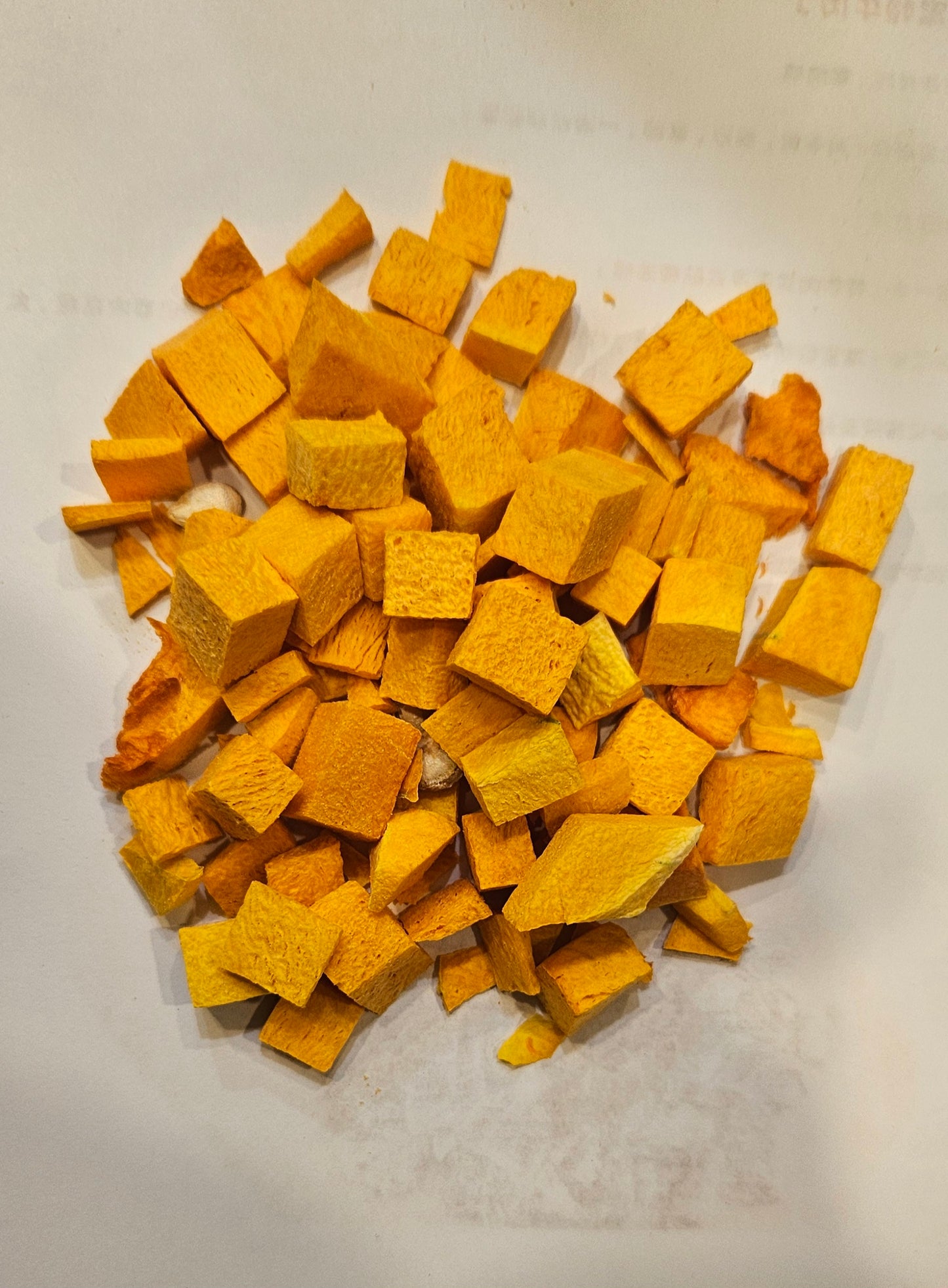 Freeze Dried Pumpkin Cubes 30g