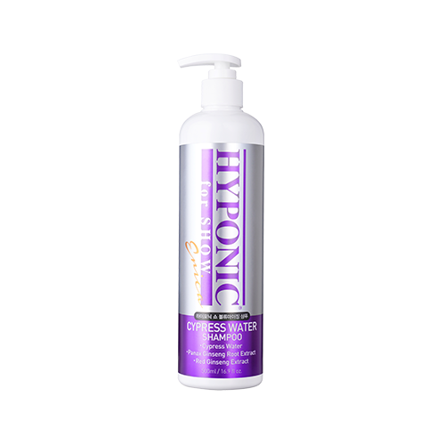 HYPONIC for SHOW DOGS Cypress Water Shampoo For Dogs Volumizing 500m