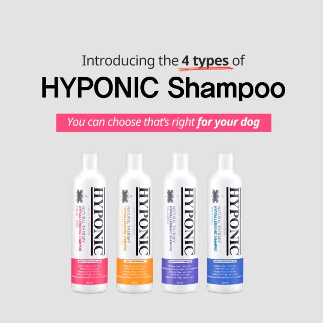 Hyponic dog on sale shampoo