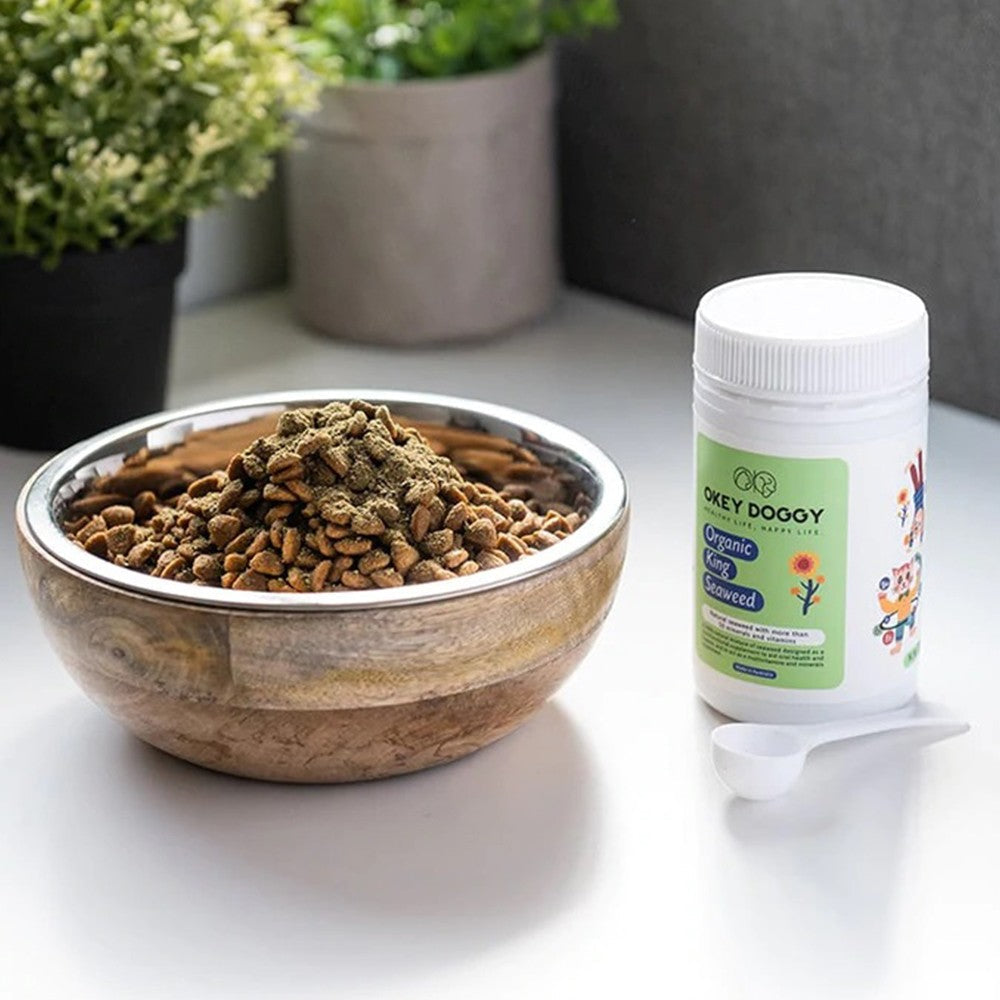 OKEY DOGGY ORGANIC KING SEAWEED FOR CATS & DOGS 200G