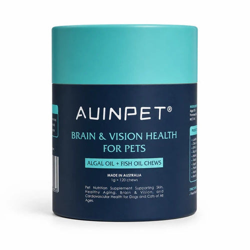 AUINPET Brain & Eye Support Dha Chews For Pets 180g