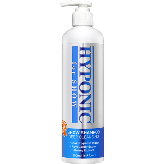 HYPONIC for SHOW DOGS Cypress Water Shampoo (for dogs Deep Cleanse) 500ml