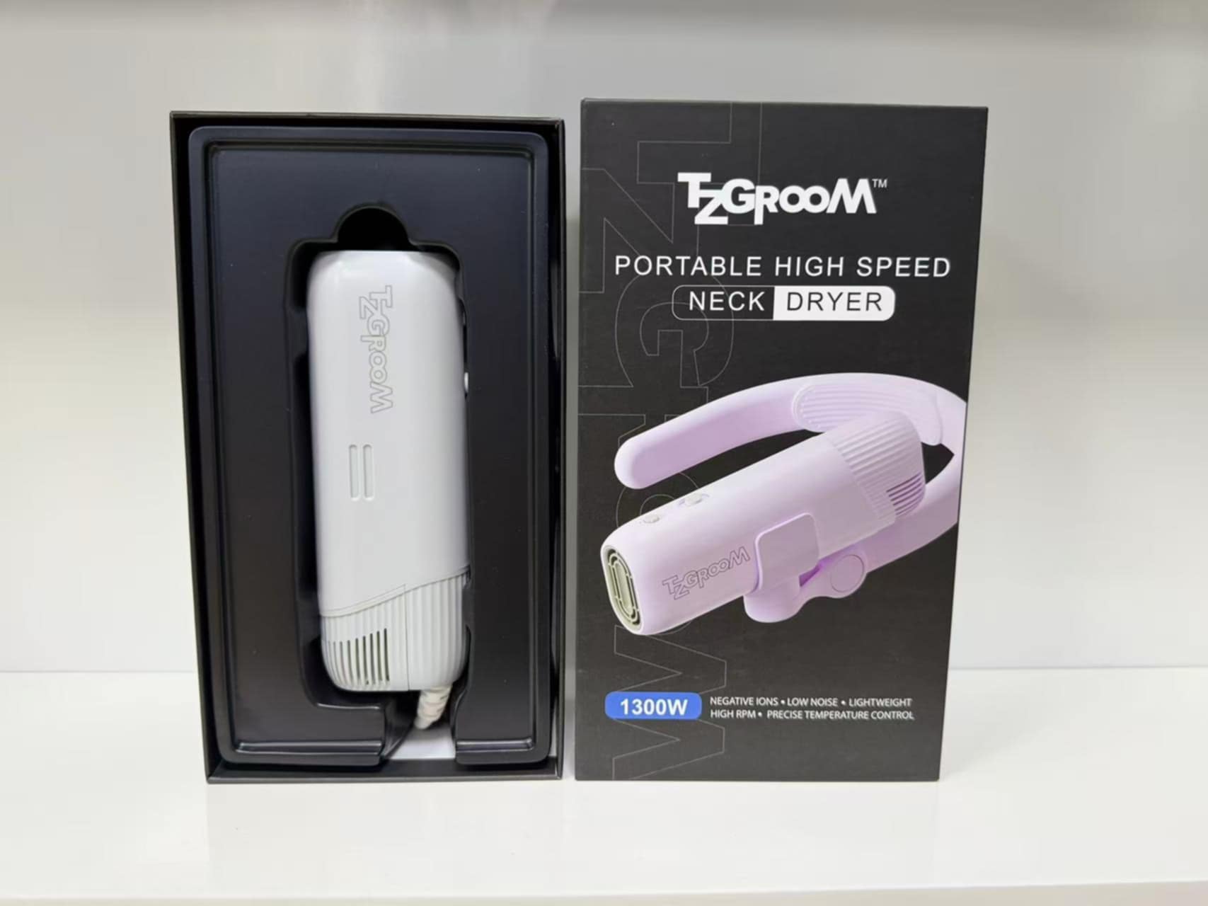 EZ Groom Portable High Speed Neck Dryer (1300W)